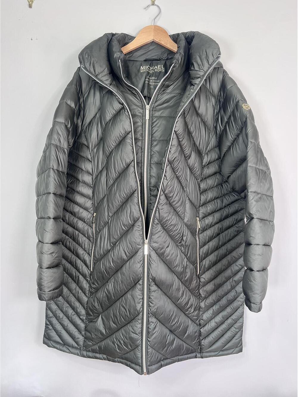 Michael Kors Packable Puffer Winter Coat Women's Size 2X